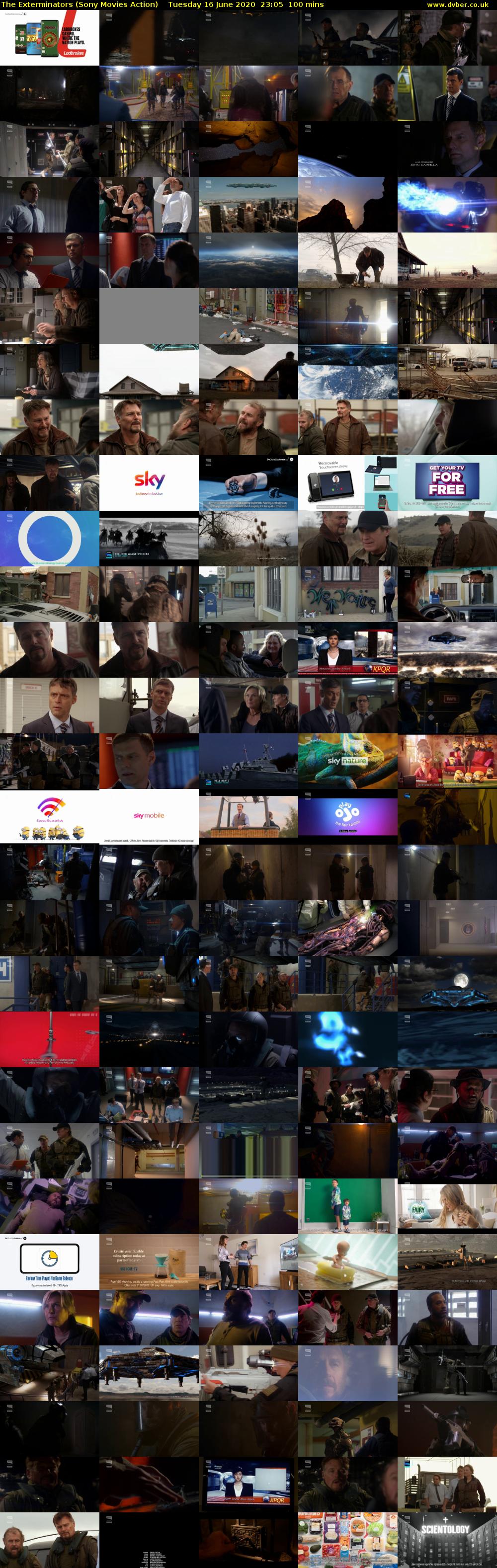 The Exterminators (Sony Movies Action) Tuesday 16 June 2020 23:05 - 00:45