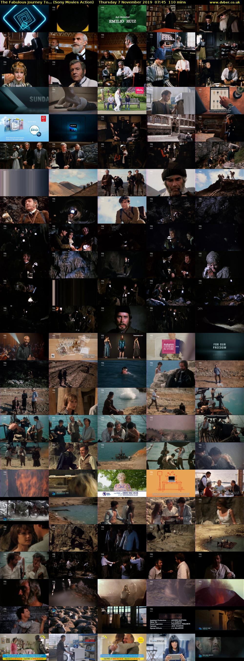 The Fabulous Journey To... (Sony Movies Action) Thursday 7 November 2019 07:45 - 09:35