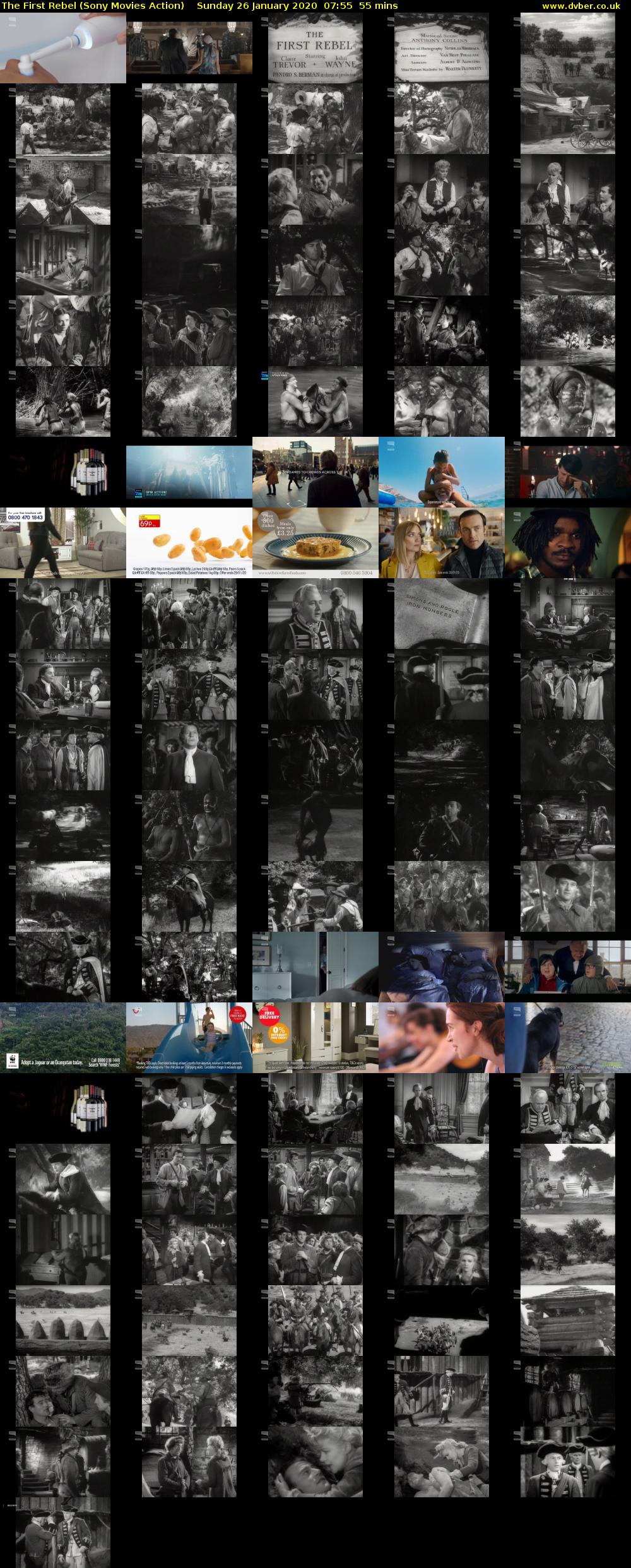 The First Rebel (Sony Movies Action) Sunday 26 January 2020 07:55 - 08:50