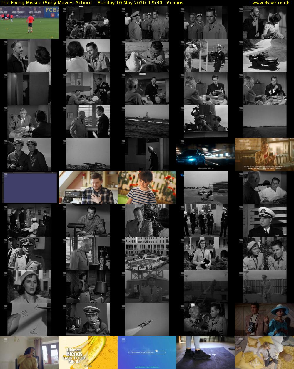 The Flying Missile (Sony Movies Action) Sunday 10 May 2020 09:30 - 10:25