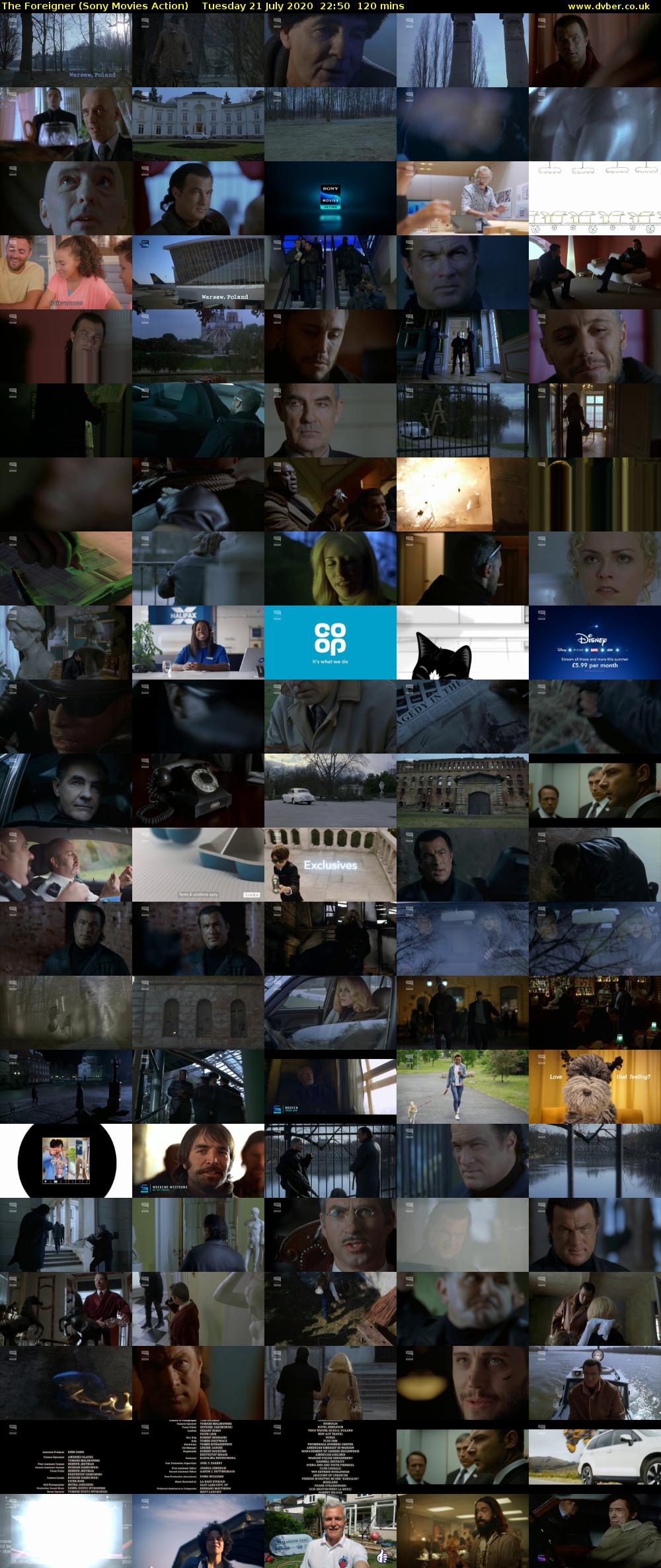 The Foreigner (Sony Movies Action) Tuesday 21 July 2020 22:50 - 00:50