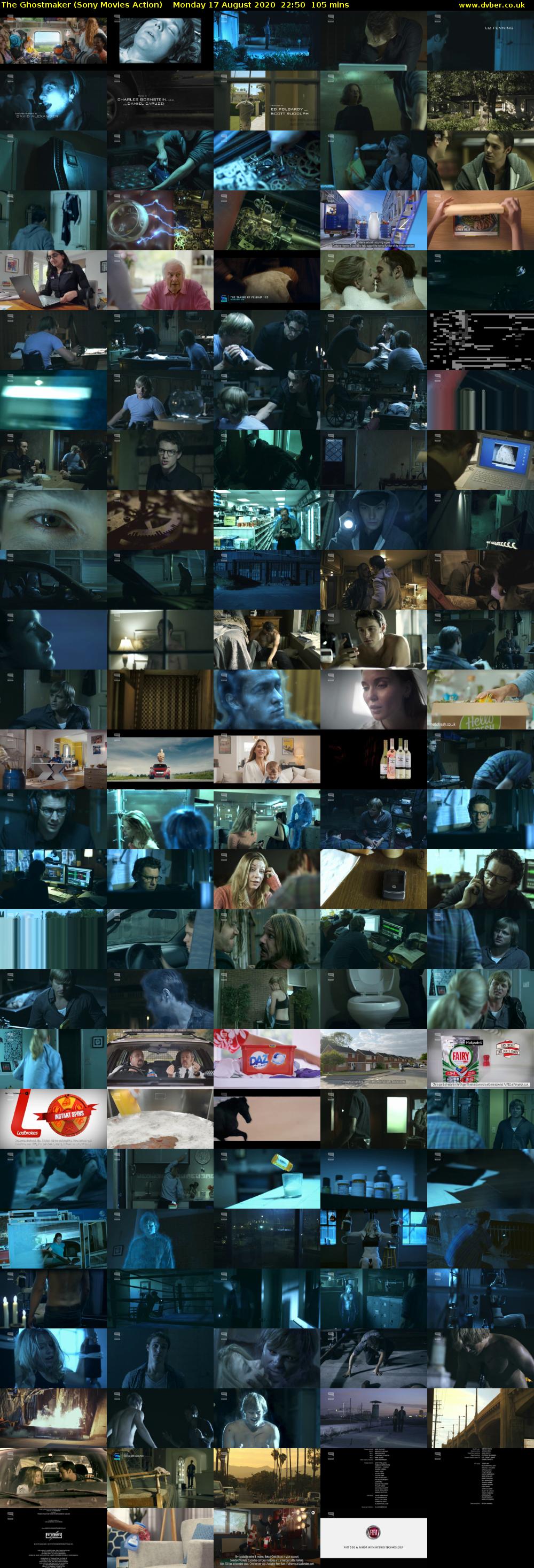The Ghostmaker (Sony Movies Action) Monday 17 August 2020 22:50 - 00:35