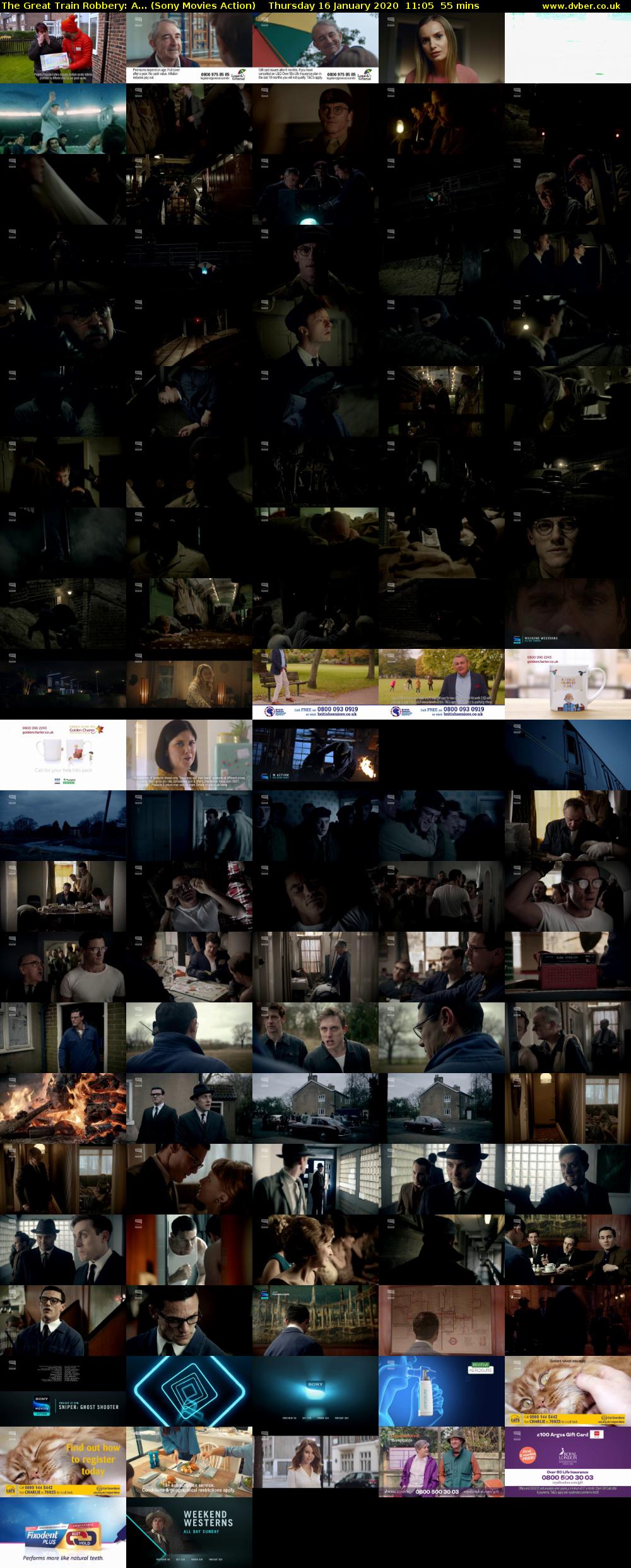 The Great Train Robbery: A... (Sony Movies Action) Thursday 16 January 2020 11:05 - 12:00