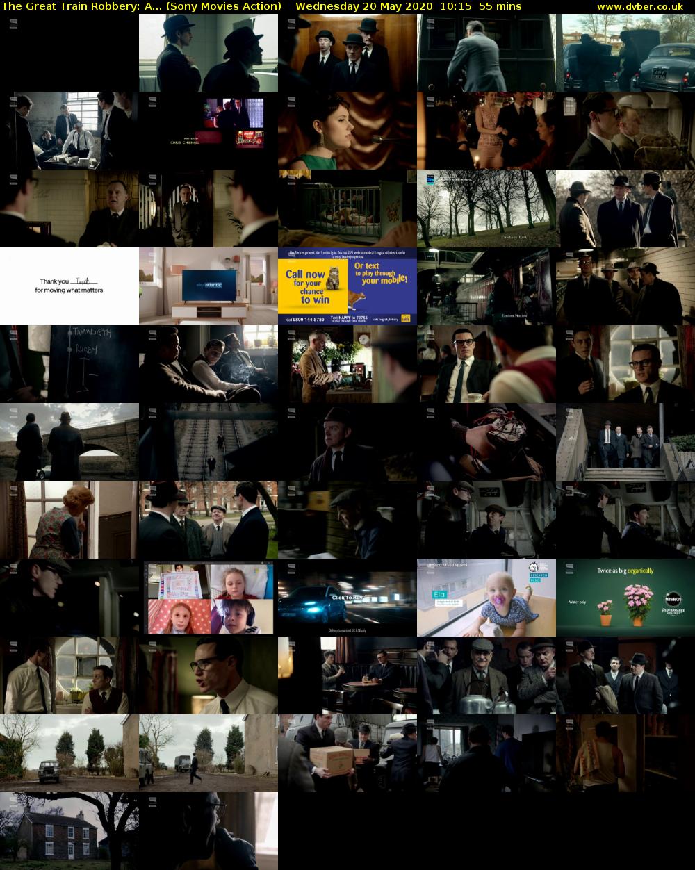 The Great Train Robbery: A... (Sony Movies Action) Wednesday 20 May 2020 10:15 - 11:10