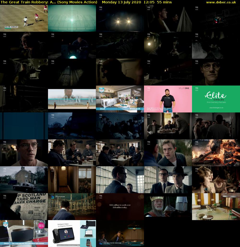 The Great Train Robbery: A... (Sony Movies Action) Monday 13 July 2020 12:05 - 13:00