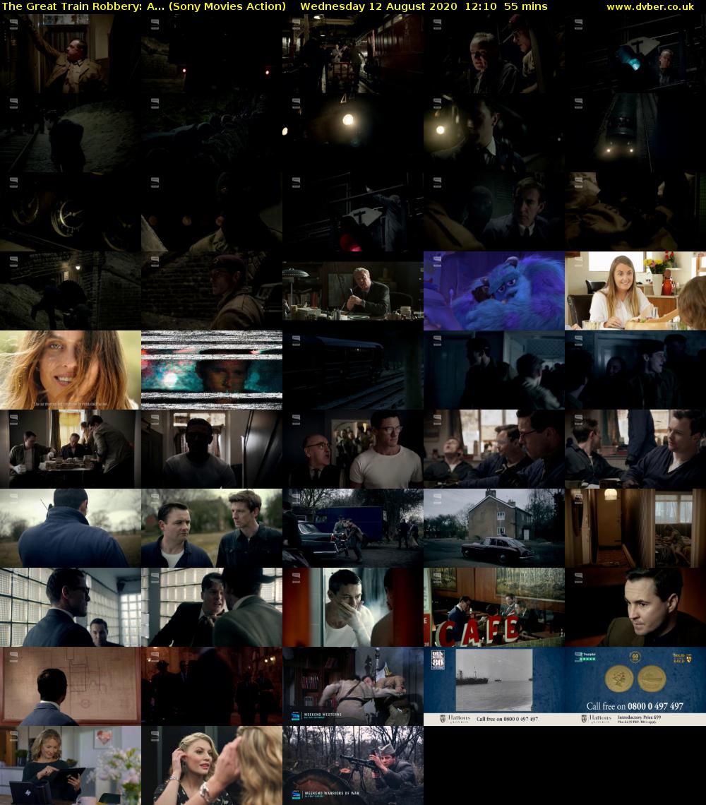 The Great Train Robbery: A... (Sony Movies Action) Wednesday 12 August 2020 12:10 - 13:05