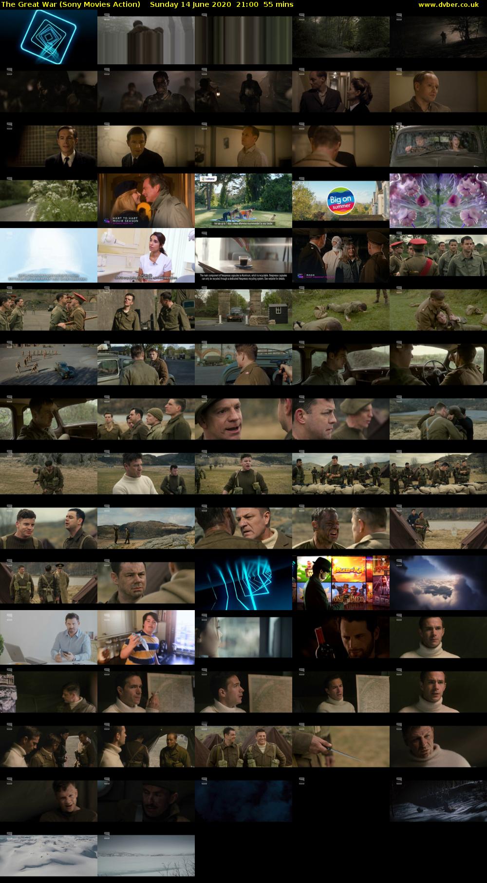 The Great War (Sony Movies Action) Sunday 14 June 2020 21:00 - 21:55
