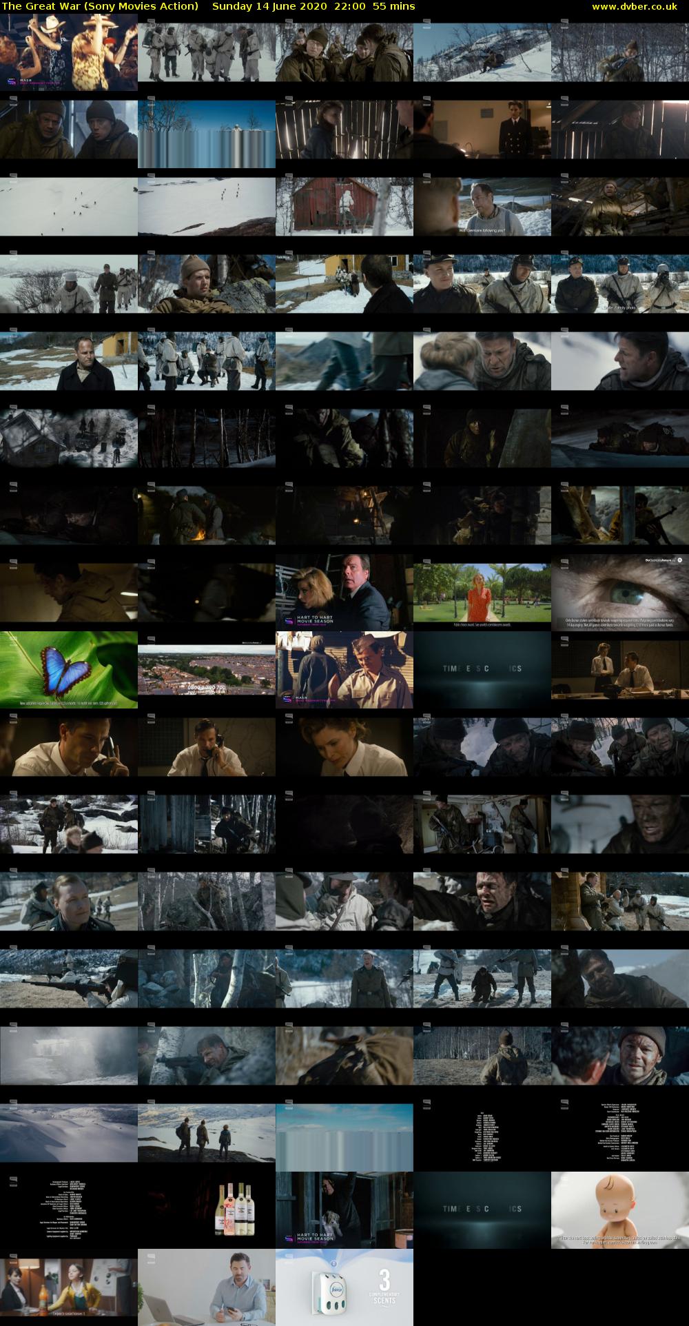 The Great War (Sony Movies Action) Sunday 14 June 2020 22:00 - 22:55