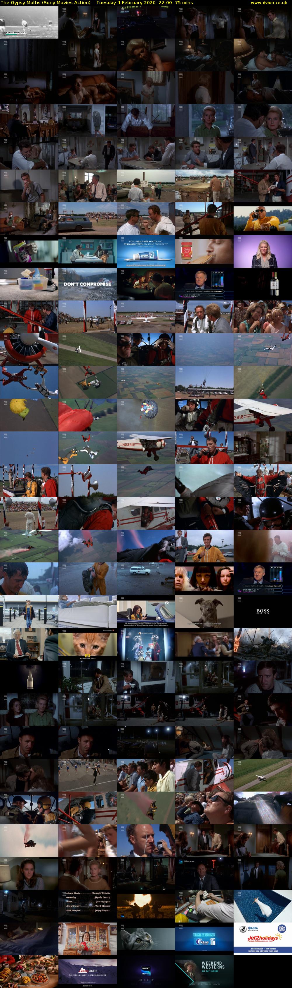 The Gypsy Moths (Sony Movies Action) Tuesday 4 February 2020 22:00 - 23:15