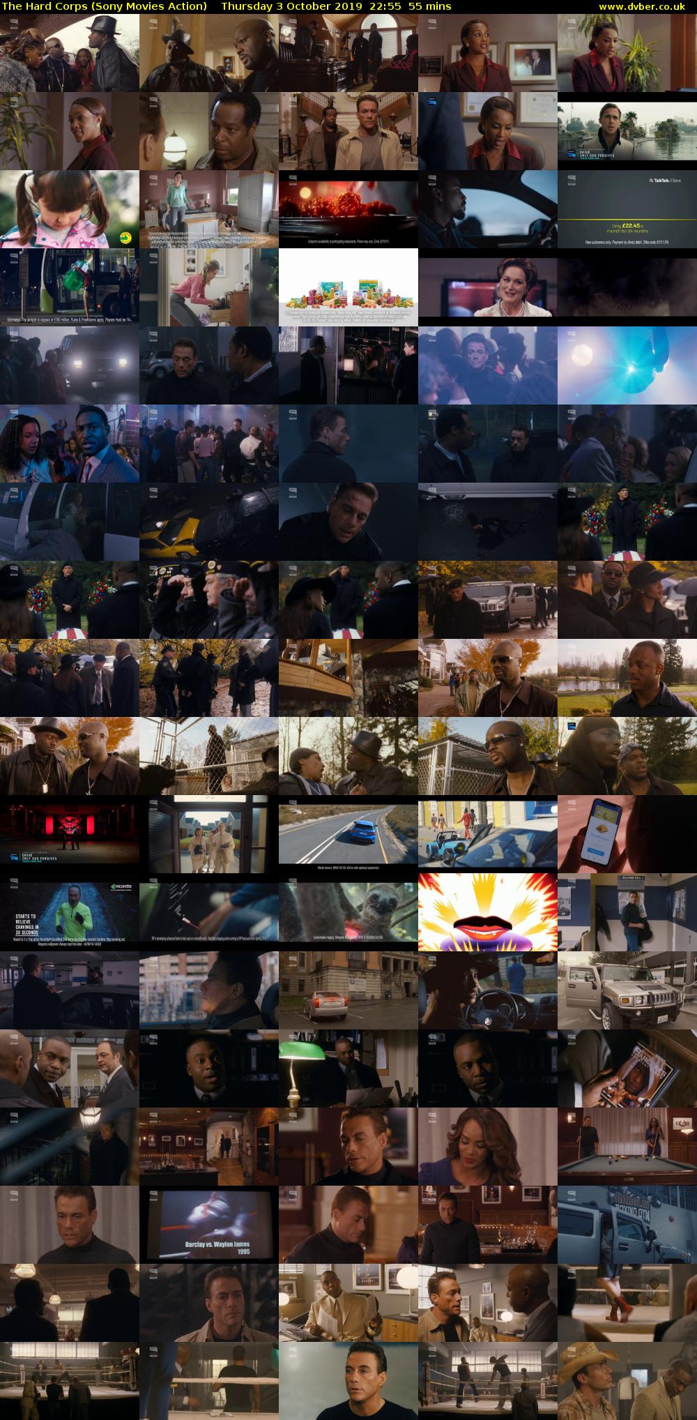 The Hard Corps (Sony Movies Action) Thursday 3 October 2019 22:55 - 23:50