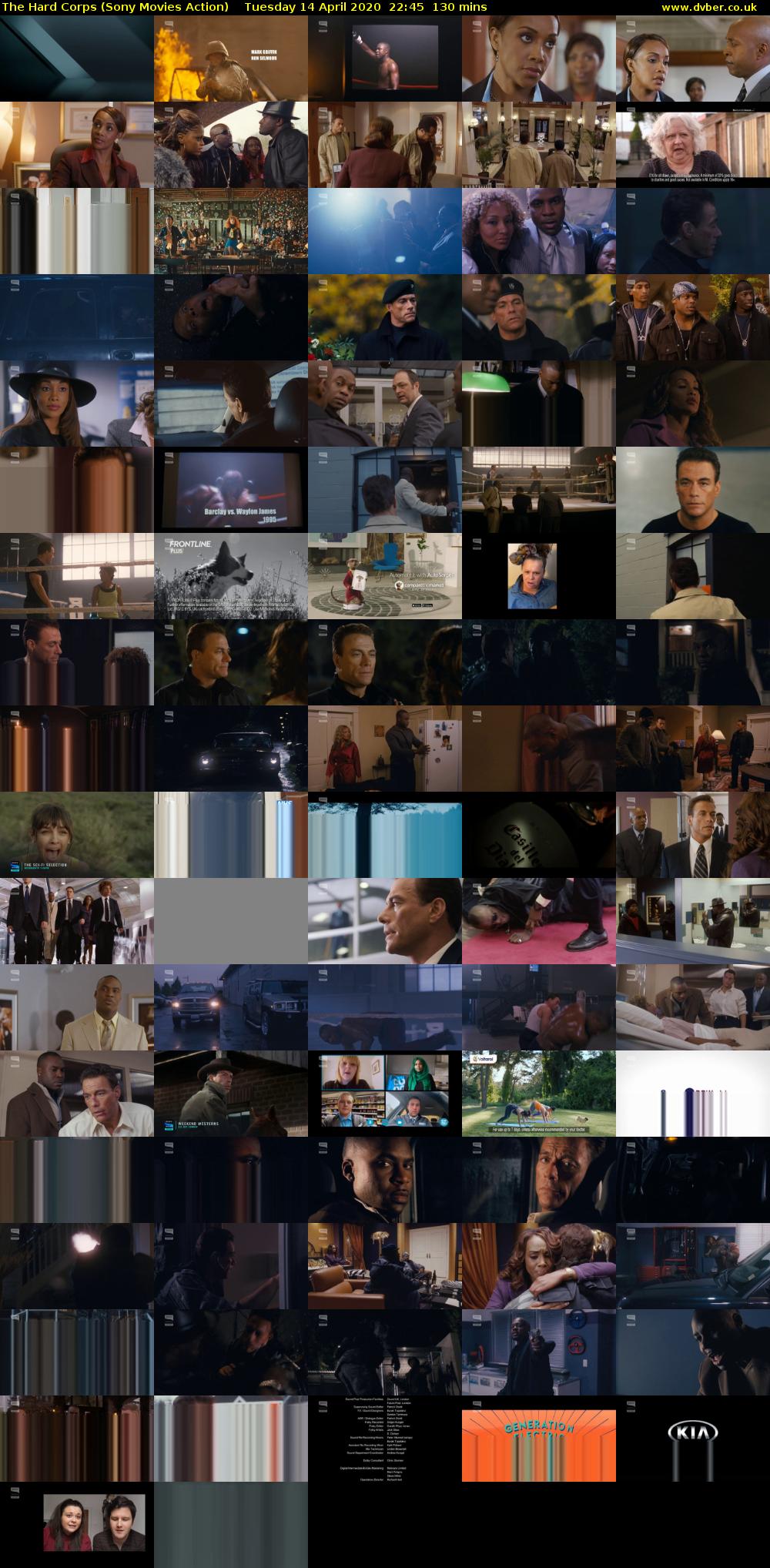 The Hard Corps (Sony Movies Action) Tuesday 14 April 2020 22:45 - 00:55