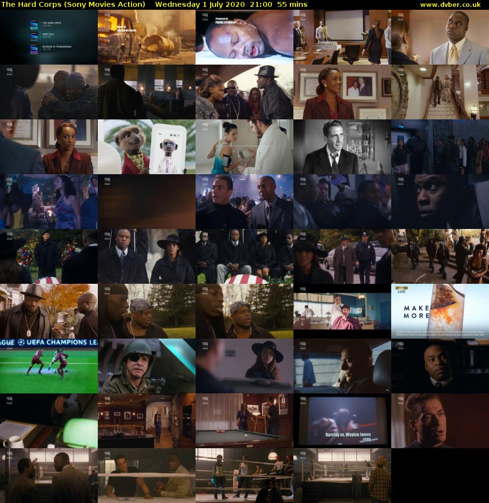 The Hard Corps (Sony Movies Action) Wednesday 1 July 2020 21:00 - 21:55