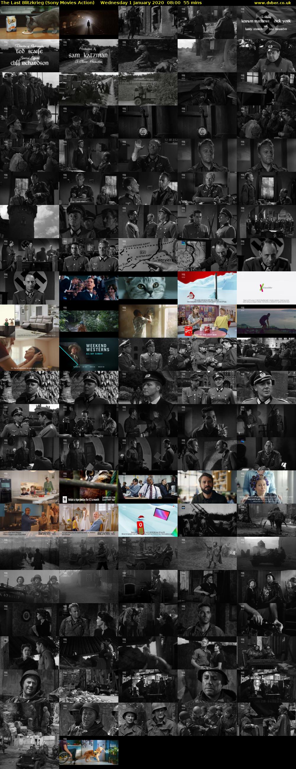 The Last Blitzkrieg (Sony Movies Action) Wednesday 1 January 2020 08:00 - 08:55