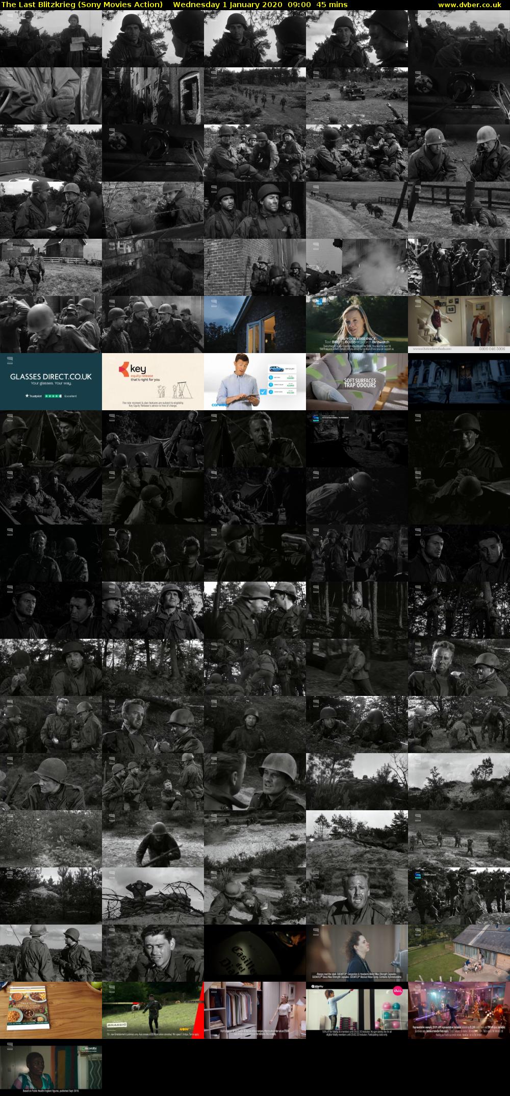 The Last Blitzkrieg (Sony Movies Action) Wednesday 1 January 2020 09:00 - 09:45