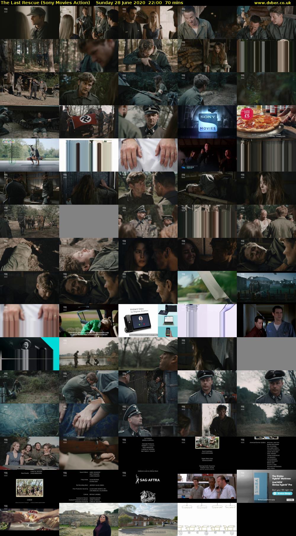 The Last Rescue (Sony Movies Action) Sunday 28 June 2020 22:00 - 23:10