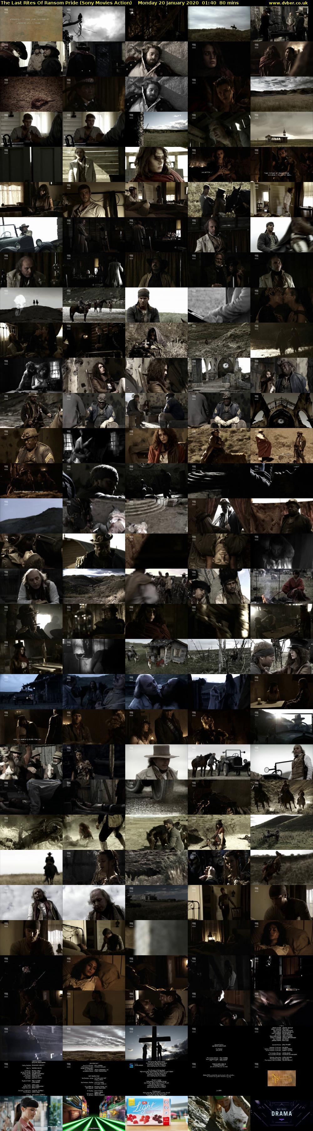 The Last Rites Of Ransom Pride (Sony Movies Action) Monday 20 January 2020 01:40 - 03:00