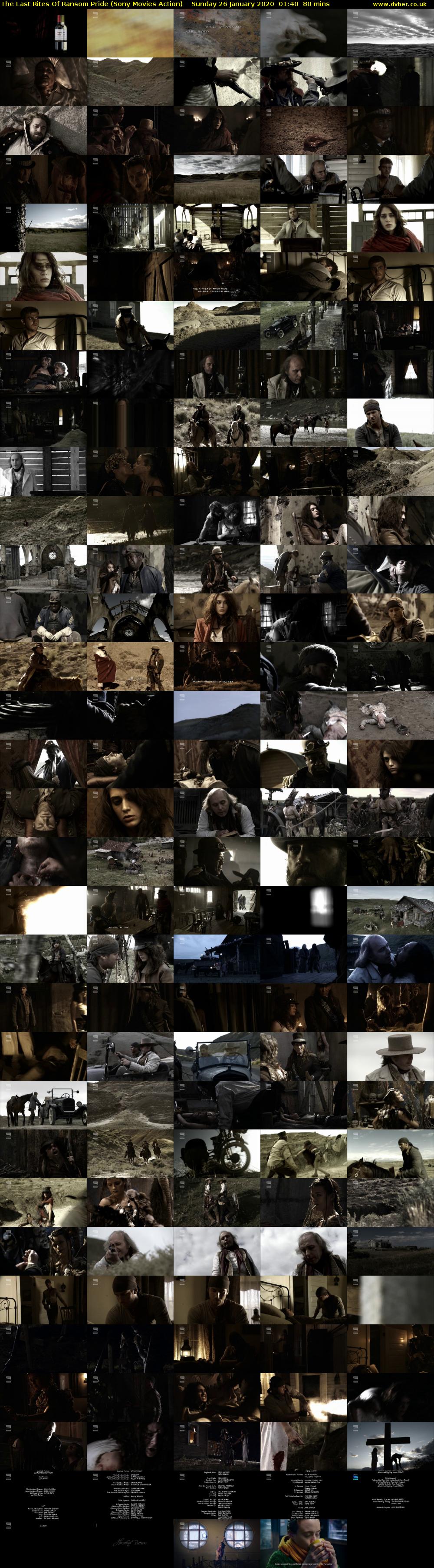 The Last Rites Of Ransom Pride (Sony Movies Action) Sunday 26 January 2020 01:40 - 03:00