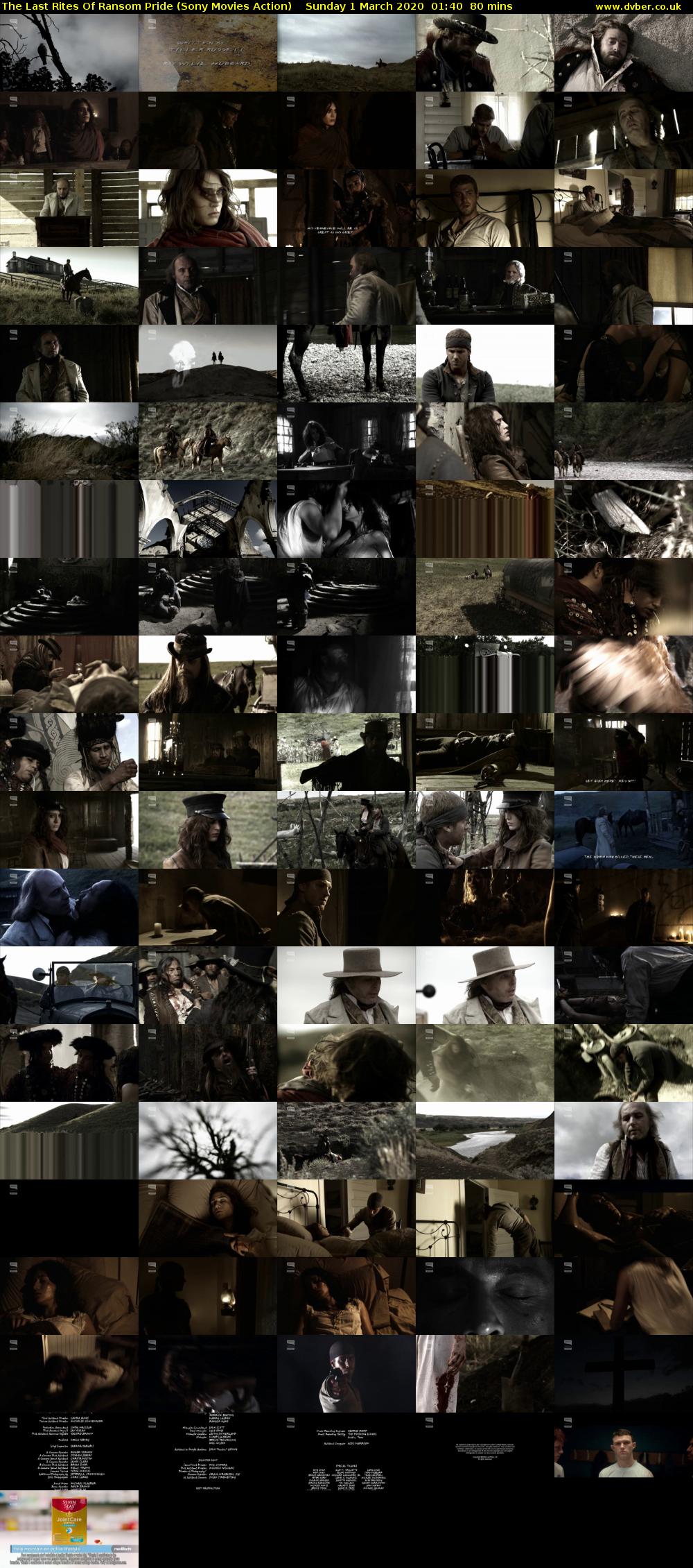 The Last Rites Of Ransom Pride (Sony Movies Action) Sunday 1 March 2020 01:40 - 03:00