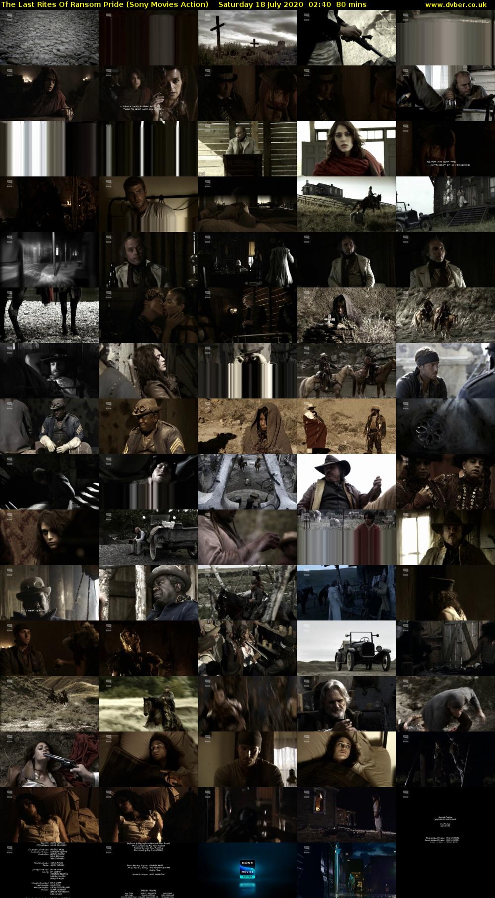 The Last Rites Of Ransom Pride (Sony Movies Action) Saturday 18 July 2020 02:40 - 04:00