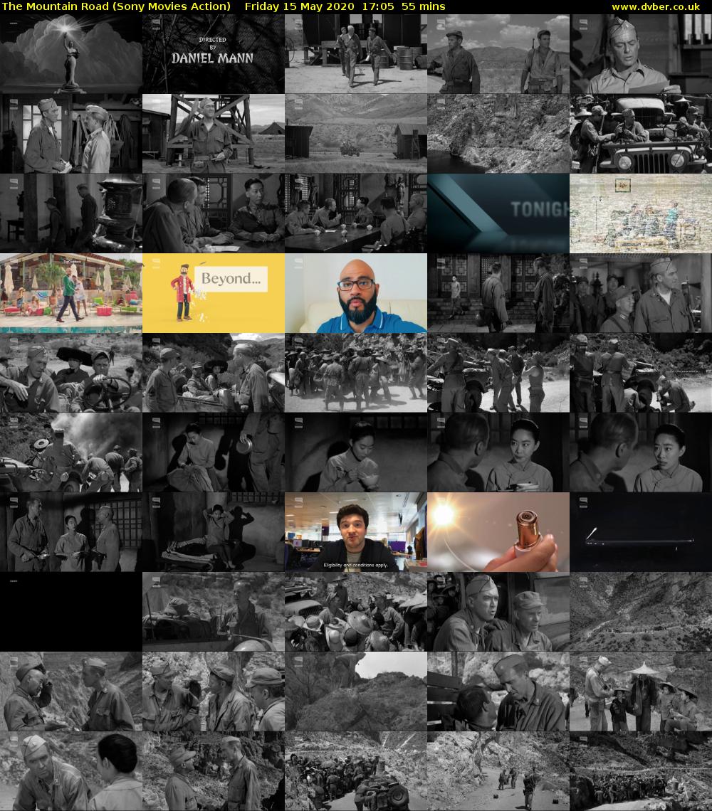 The Mountain Road (Sony Movies Action) Friday 15 May 2020 17:05 - 18:00