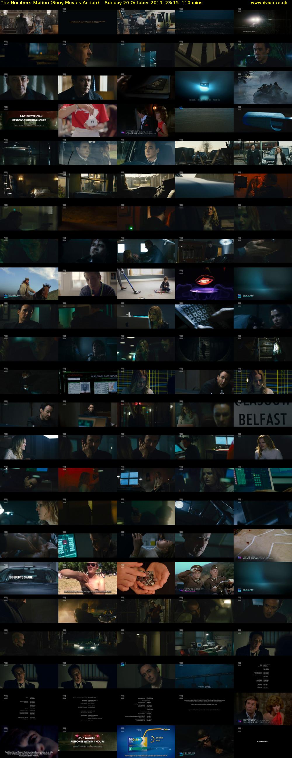 The Numbers Station (Sony Movies Action) Sunday 20 October 2019 23:15 - 01:05