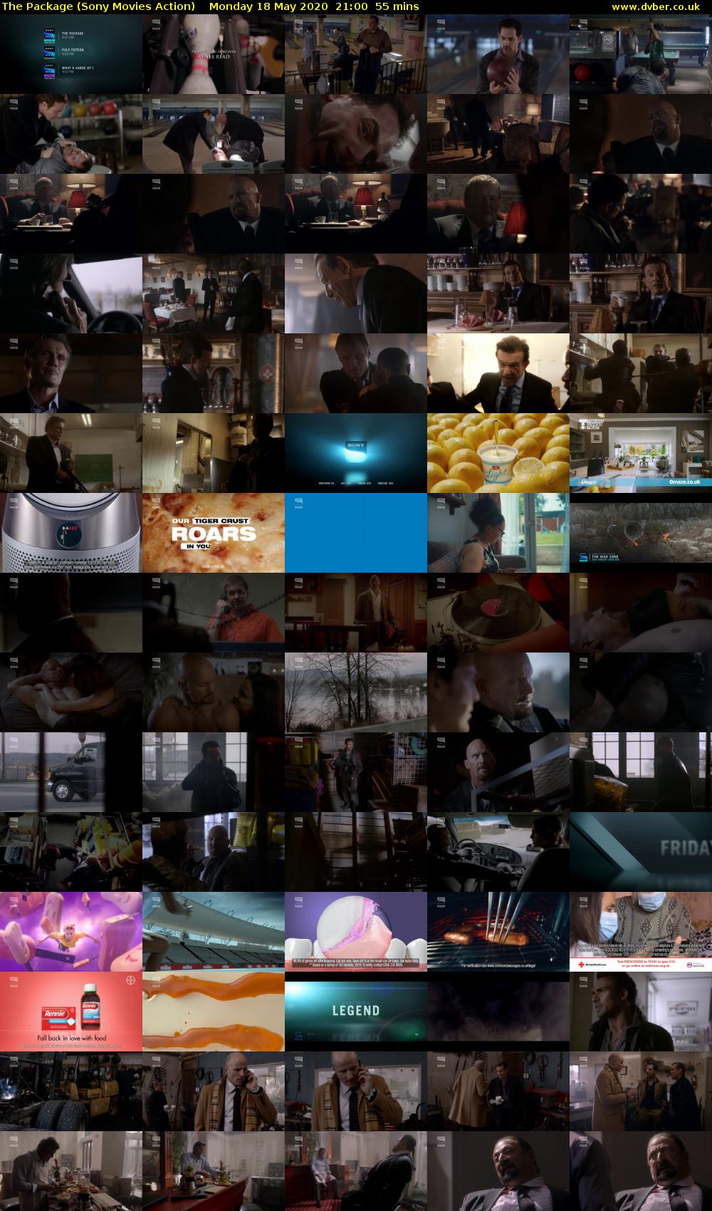 The Package (Sony Movies Action) Monday 18 May 2020 21:00 - 21:55