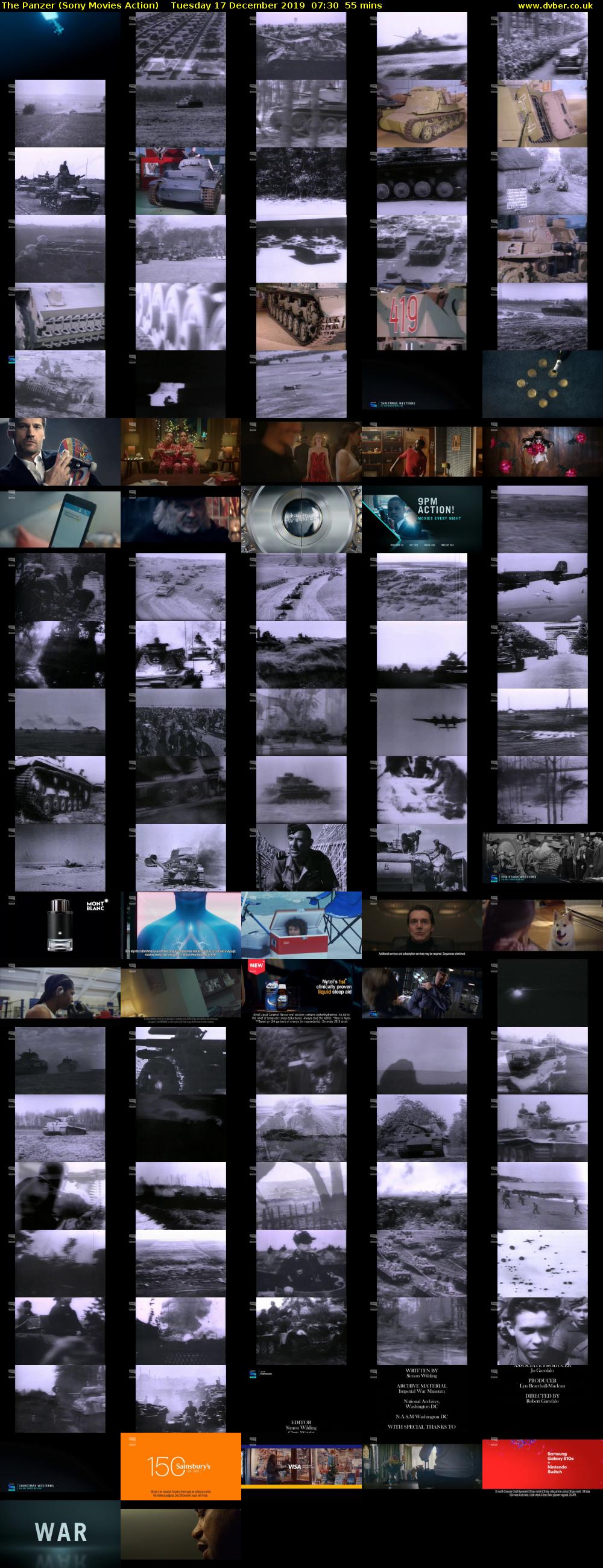 The Panzer (Sony Movies Action) Tuesday 17 December 2019 07:30 - 08:25