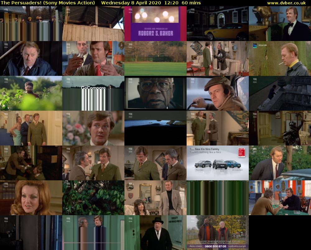 The Persuaders! (Sony Movies Action) Wednesday 8 April 2020 12:20 - 13:20