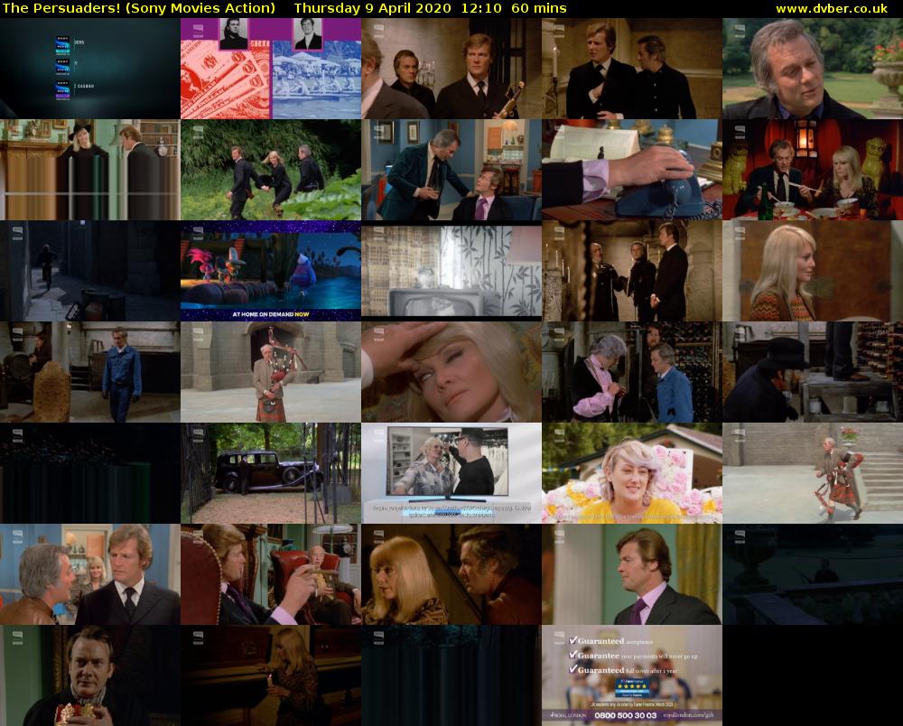 The Persuaders! (Sony Movies Action) Thursday 9 April 2020 12:10 - 13:10