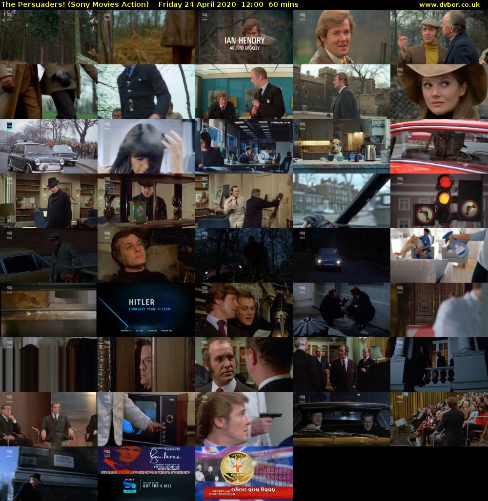 The Persuaders! (Sony Movies Action) Friday 24 April 2020 12:00 - 13:00