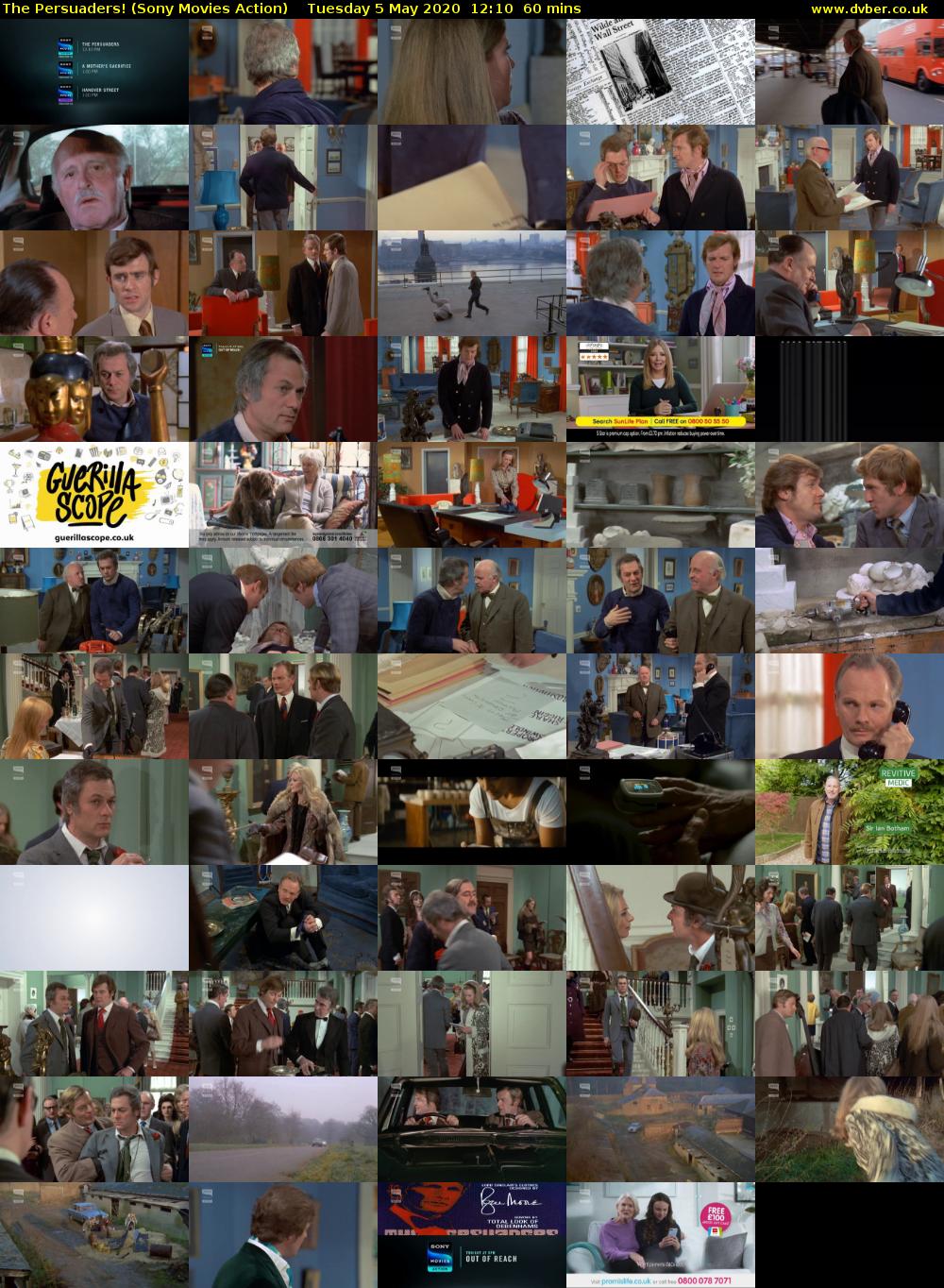 The Persuaders! (Sony Movies Action) Tuesday 5 May 2020 12:10 - 13:10
