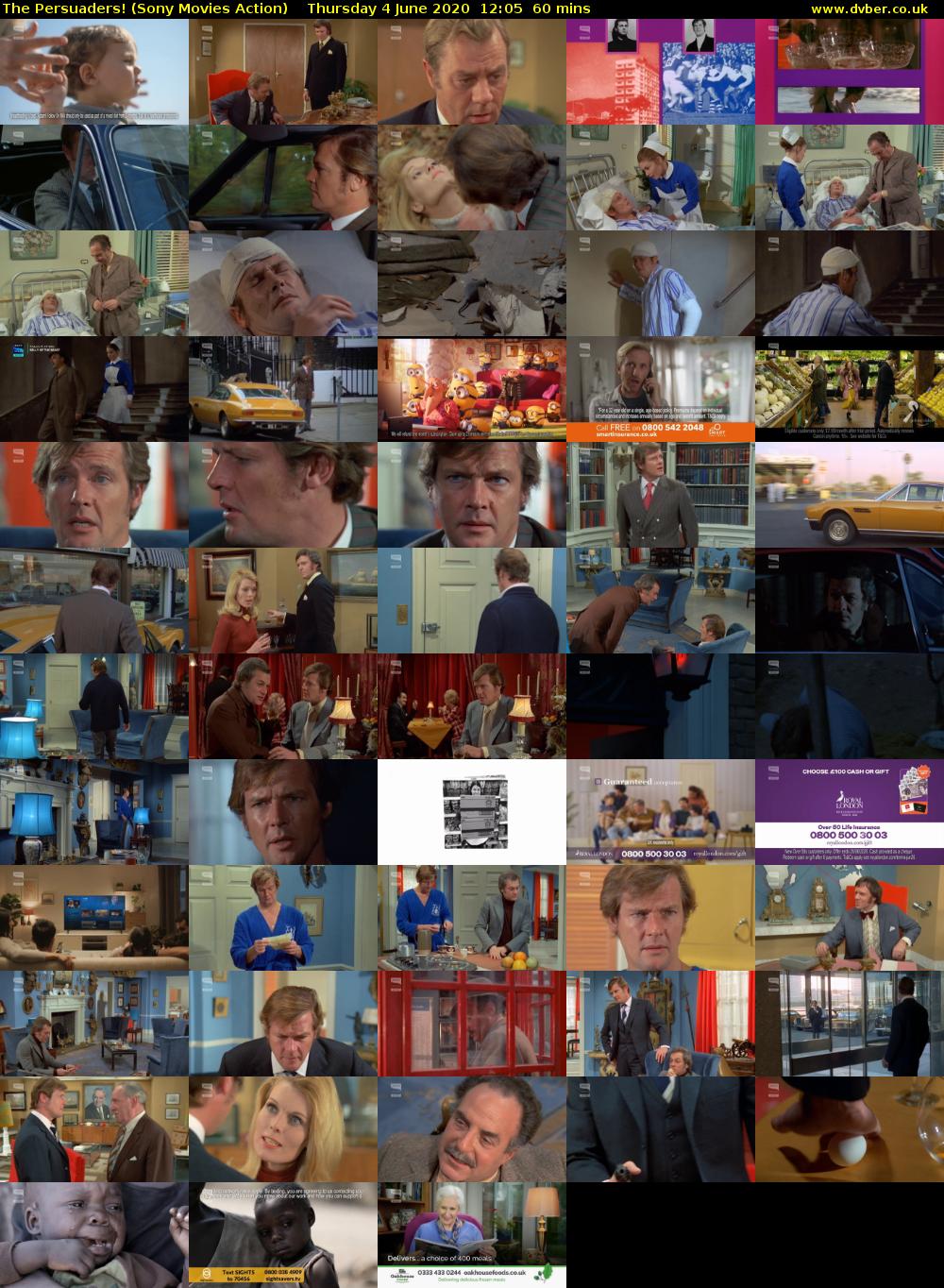 The Persuaders! (Sony Movies Action) Thursday 4 June 2020 12:05 - 13:05