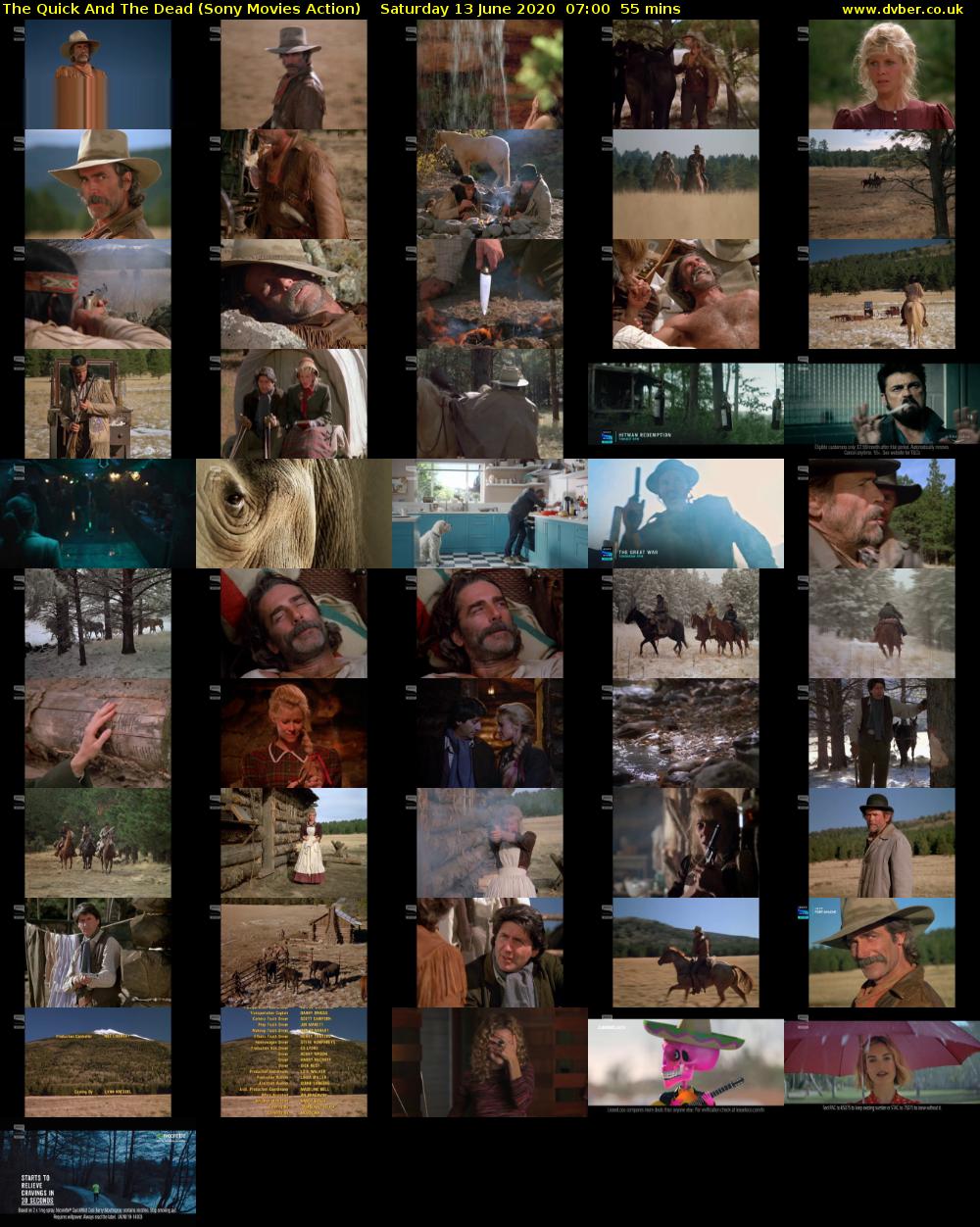 The Quick And The Dead (Sony Movies Action) Saturday 13 June 2020 07:00 - 07:55