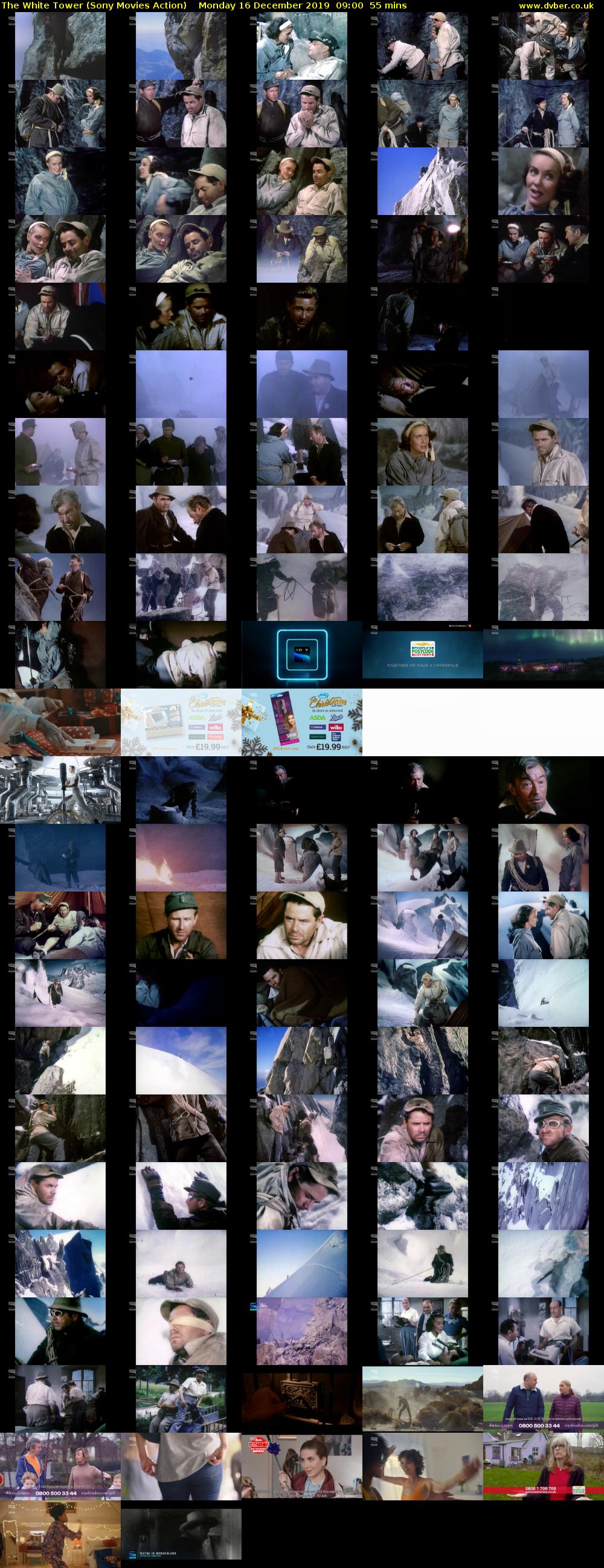 The White Tower (Sony Movies Action) Monday 16 December 2019 09:00 - 09:55