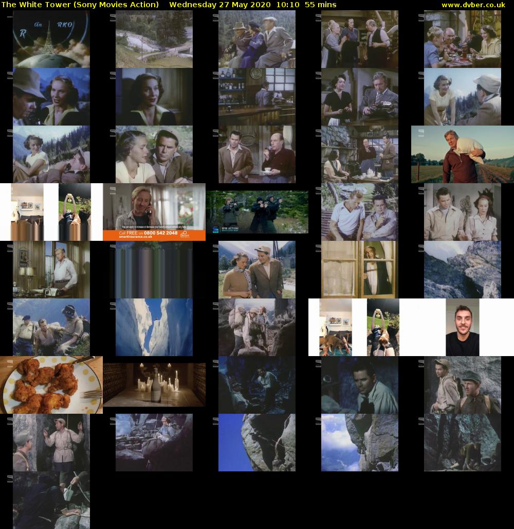 The White Tower (Sony Movies Action) Wednesday 27 May 2020 10:10 - 11:05
