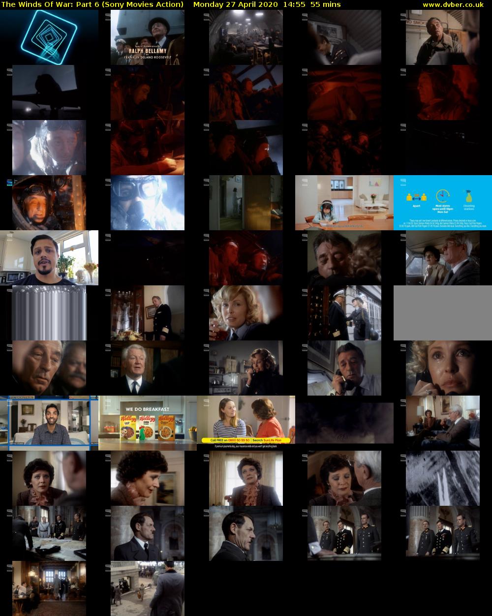 The Winds Of War: Part 6 (Sony Movies Action) Monday 27 April 2020 14:55 - 15:50