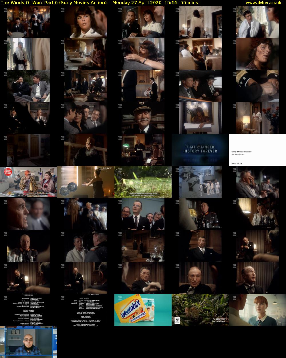 The Winds Of War: Part 6 (Sony Movies Action) Monday 27 April 2020 15:55 - 16:50