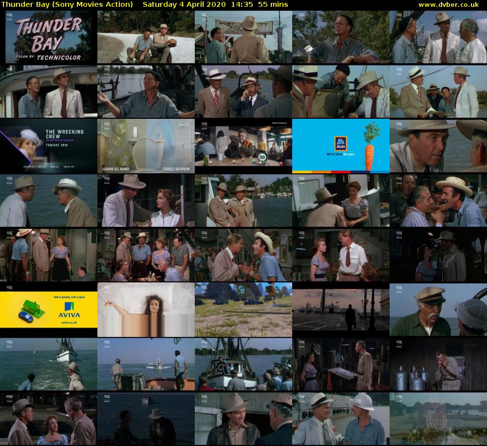 Thunder Bay (Sony Movies Action) Saturday 4 April 2020 14:35 - 15:30
