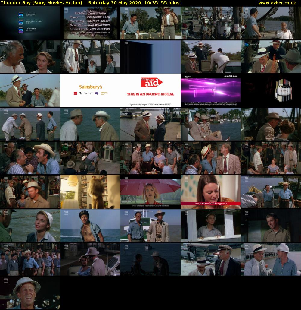 Thunder Bay (Sony Movies Action) Saturday 30 May 2020 10:35 - 11:30