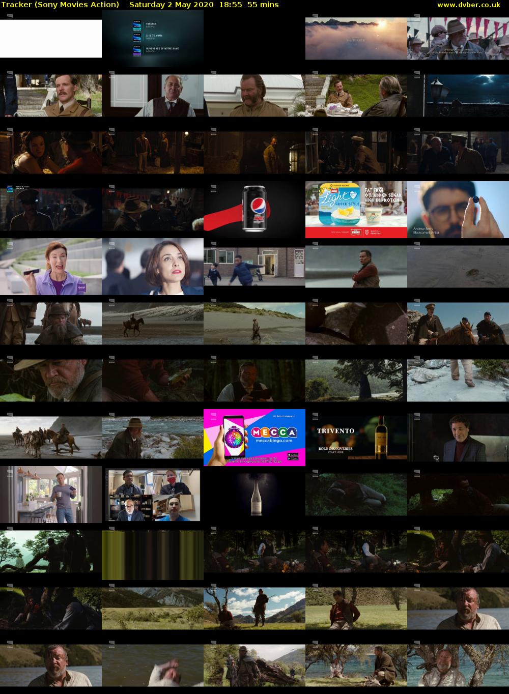 Tracker (Sony Movies Action) Saturday 2 May 2020 18:55 - 19:50