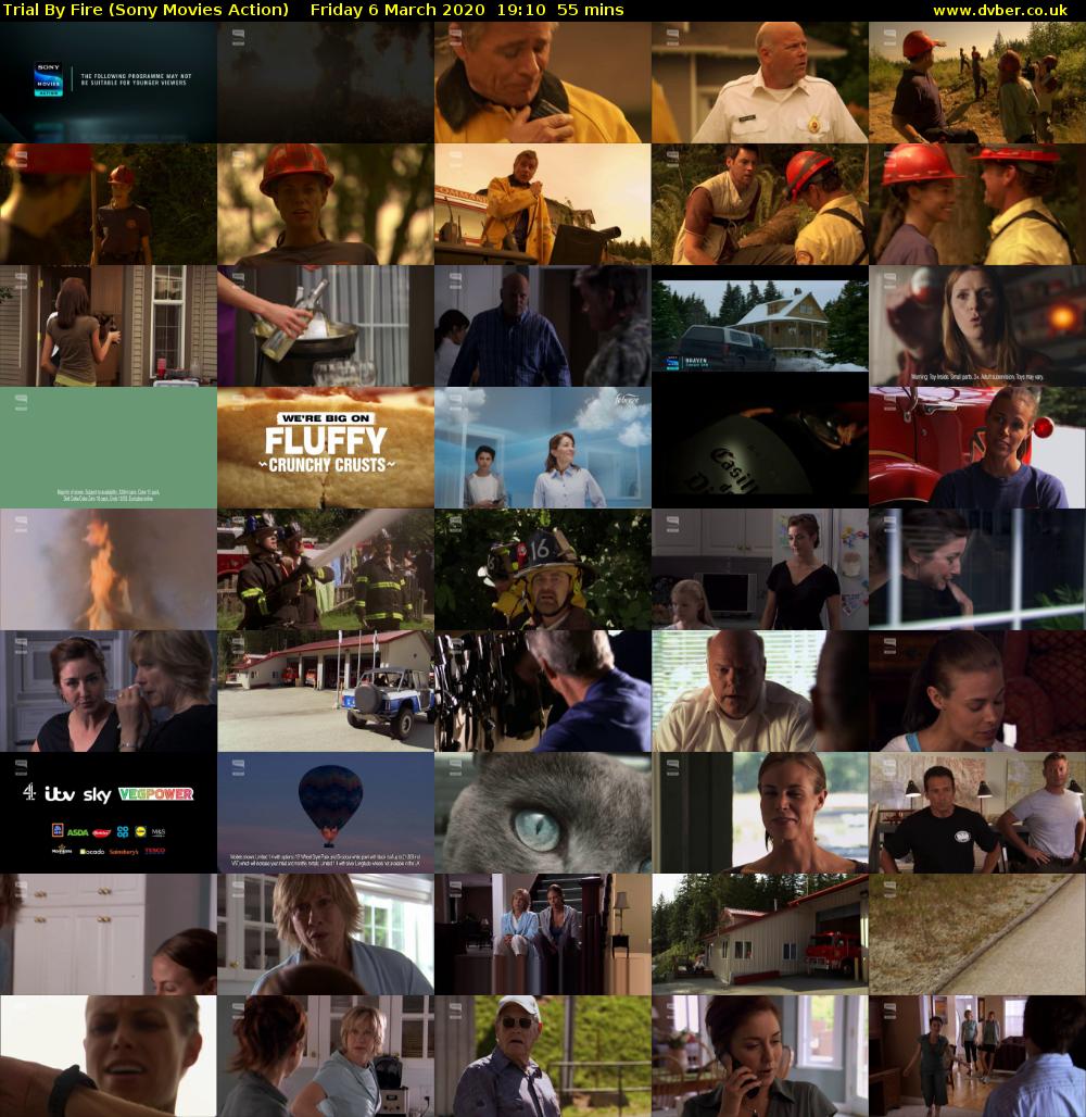 Trial By Fire (Sony Movies Action) Friday 6 March 2020 19:10 - 20:05