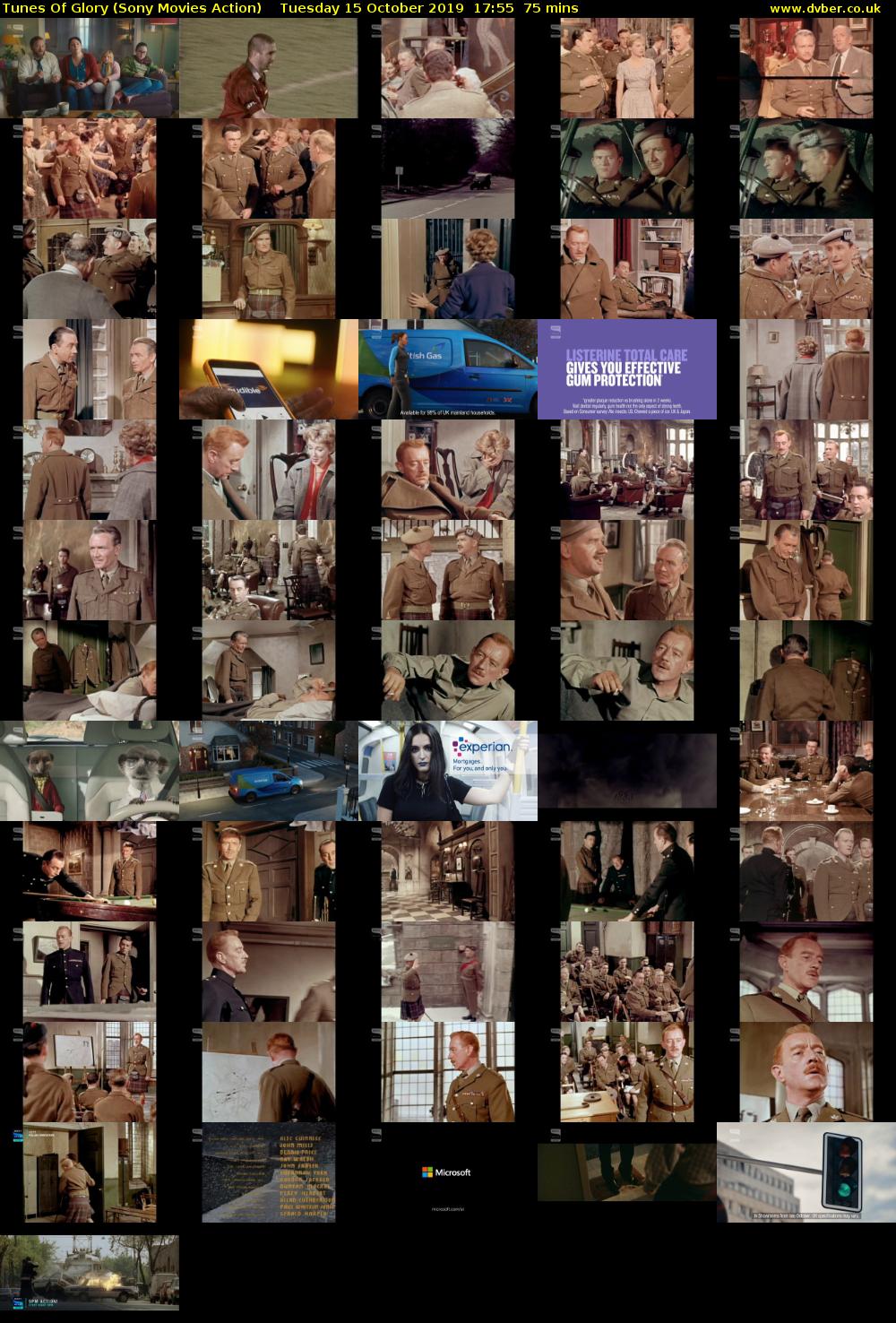Tunes Of Glory (Sony Movies Action) Tuesday 15 October 2019 17:55 - 19:10