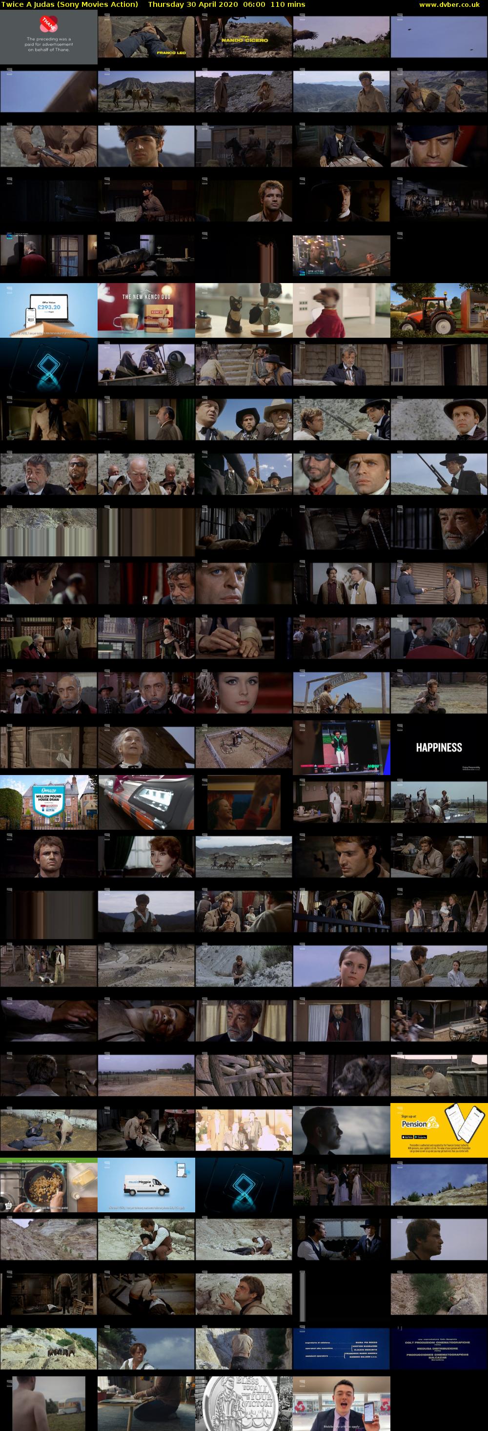 Twice A Judas (Sony Movies Action) Thursday 30 April 2020 06:00 - 07:50