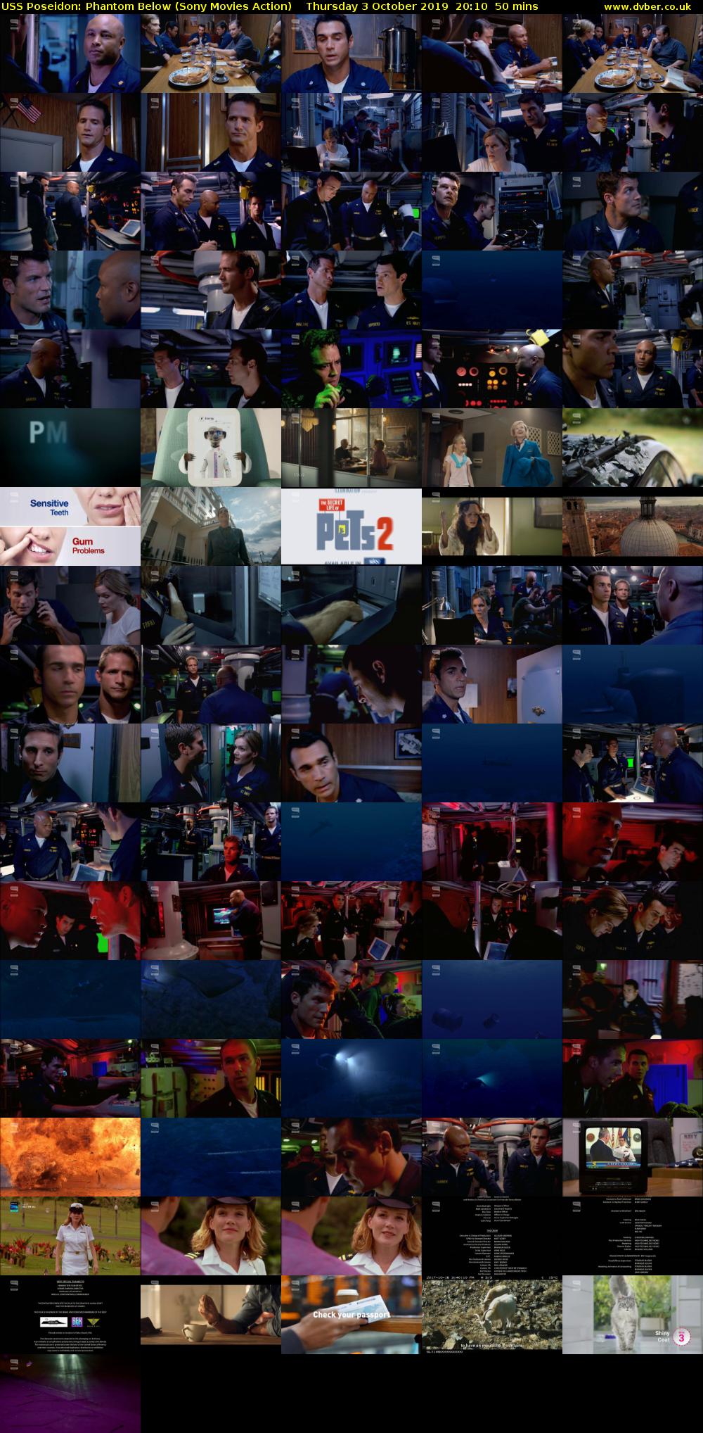 USS Poseidon: Phantom Below (Sony Movies Action) Thursday 3 October 2019 20:10 - 21:00
