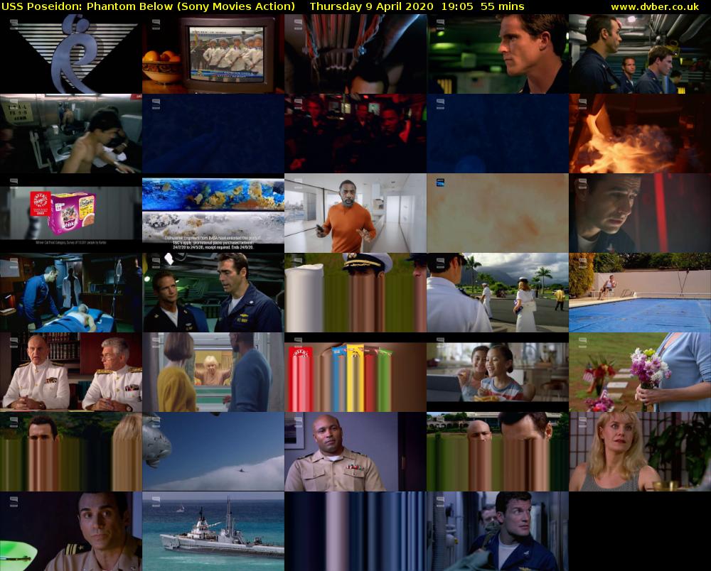 USS Poseidon: Phantom Below (Sony Movies Action) Thursday 9 April 2020 19:05 - 20:00