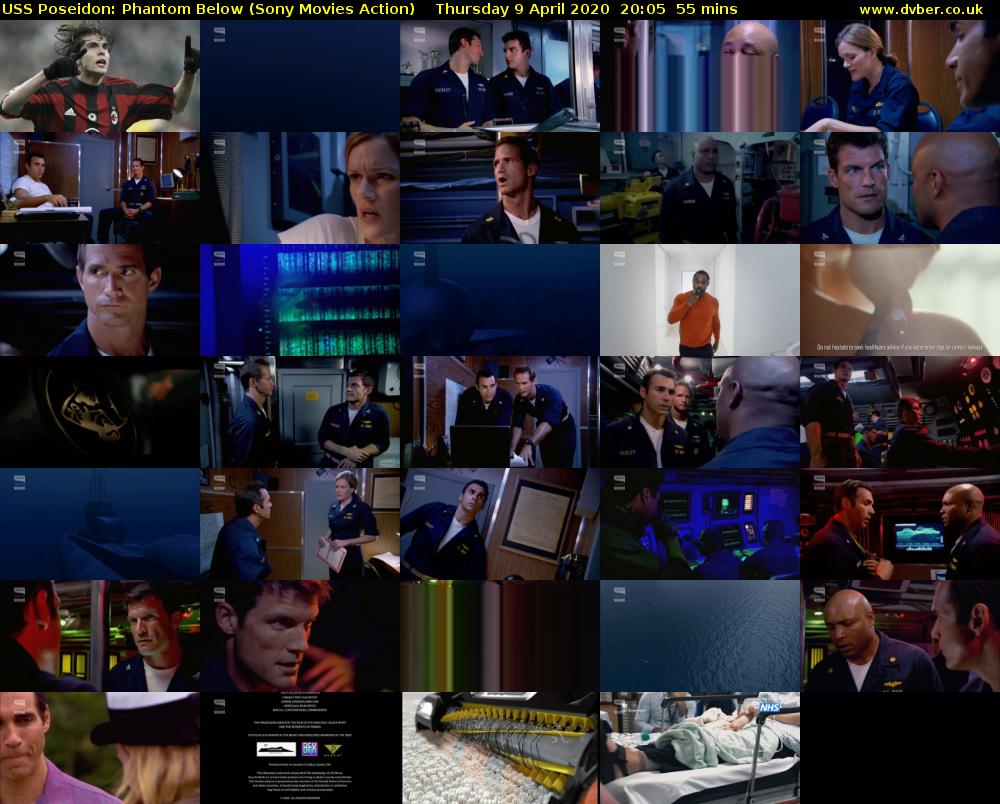 USS Poseidon: Phantom Below (Sony Movies Action) Thursday 9 April 2020 20:05 - 21:00