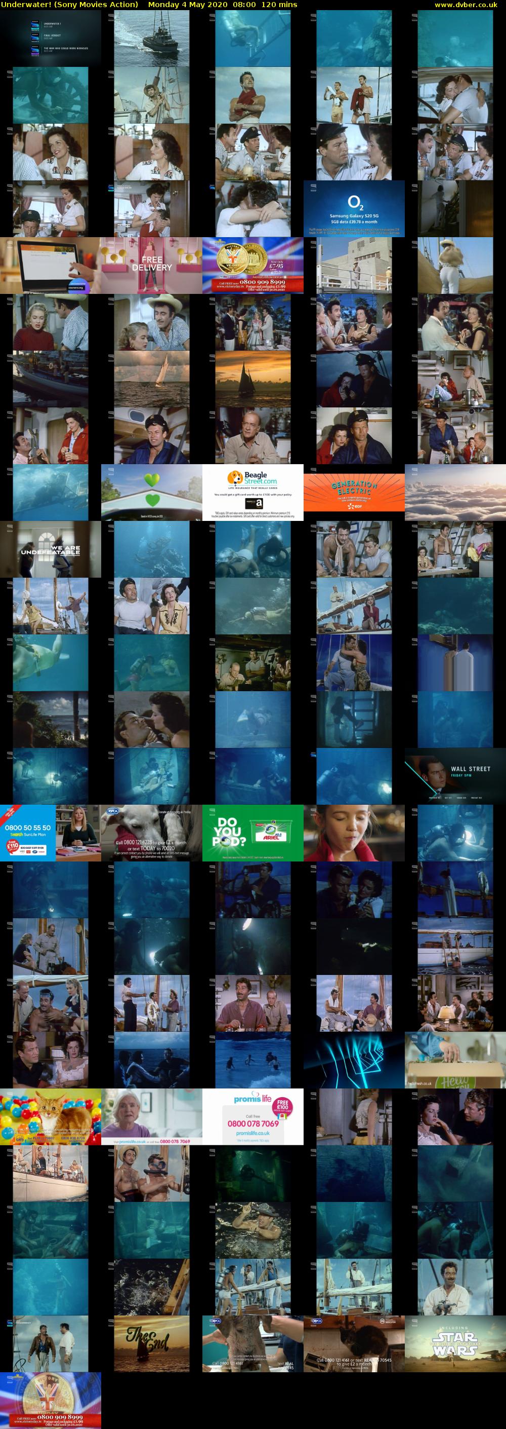 Underwater! (Sony Movies Action) Monday 4 May 2020 08:00 - 10:00