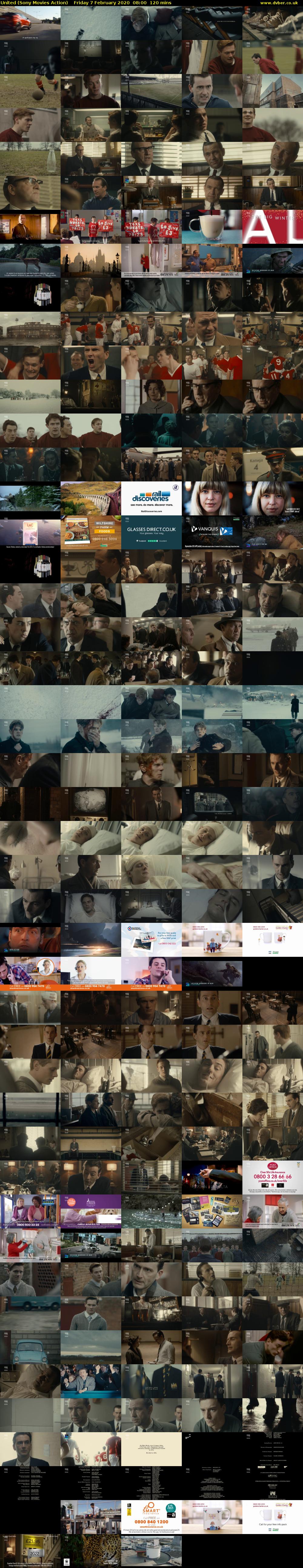 United (Sony Movies Action) Friday 7 February 2020 08:00 - 10:00
