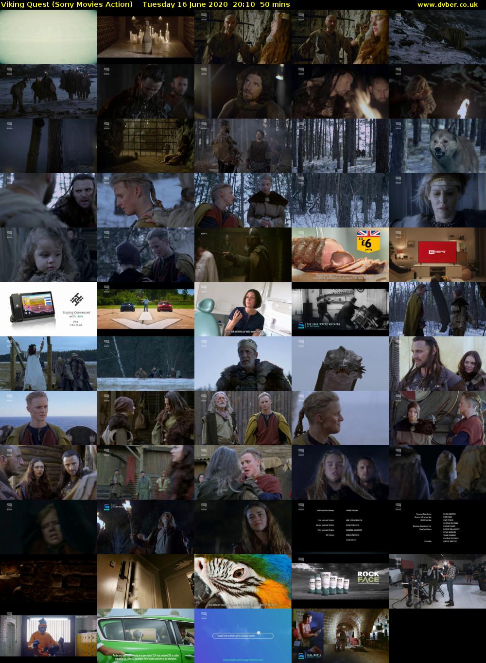 Viking Quest (Sony Movies Action) Tuesday 16 June 2020 20:10 - 21:00