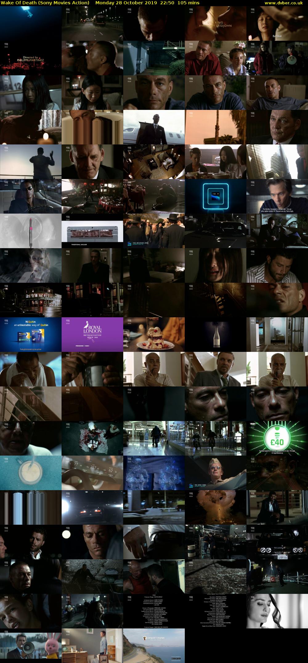 Wake Of Death (Sony Movies Action) Monday 28 October 2019 22:50 - 00:35